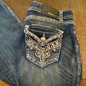 Grace in LA Denim Bootcut Jeans